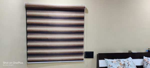 Modern Zebra Blinds – Dual-Layer Design for Light Control - Image 2